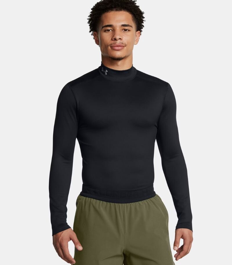 under armour long sleeve base layer in black
